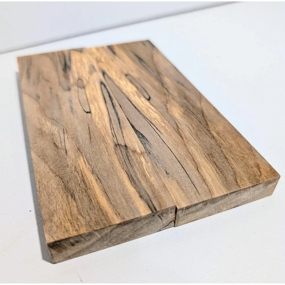 Knife Scales Bookmatched Spalted Maple | 6